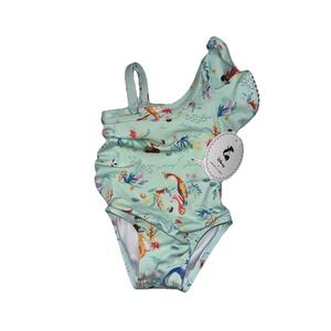 Janie And Jack X Disney Little Mermaid One Piece Swimsuit‎ Baby 12-18 Months NWT